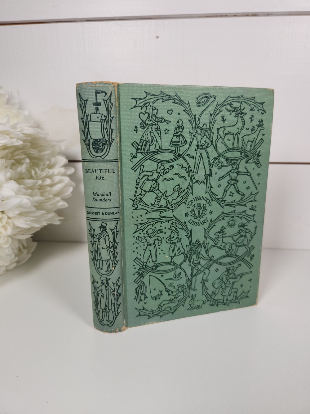 Antique 1920 Beautiful Joe A Dog's Own Story , Companion Library Hardcover Book